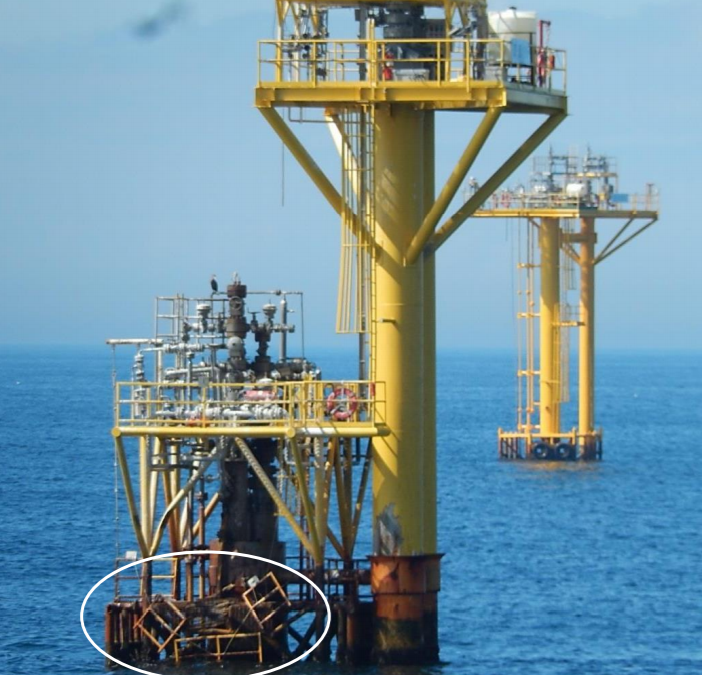 Collision with Gas Platform was human error